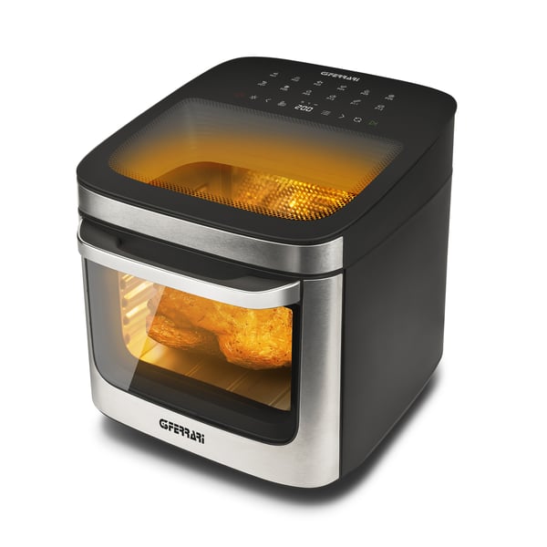 G3 Ferrari Friggisano LUX 13 Single 13 l Fristående 1800 W Varmluftsfritös Svart, Rostfritt stål