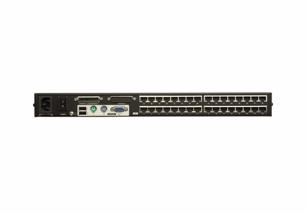 ATEN 32-portars multigränssnitt (DisplayPort, HDMI. DVI, VGA) Cat 5 KVM-switch
