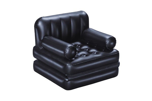 Bestway 75114 / 23 uppblåsbar solstol Svart