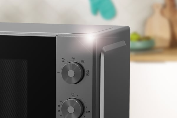 Gorenje MO20E1T4 Rustfrit stål Solo mikroovn Bordplade 20 L 700 W