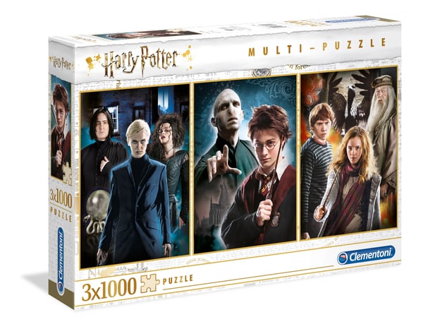 Clementoni Harry Potter Puslespil 1000 stk Fjernsyn/film
