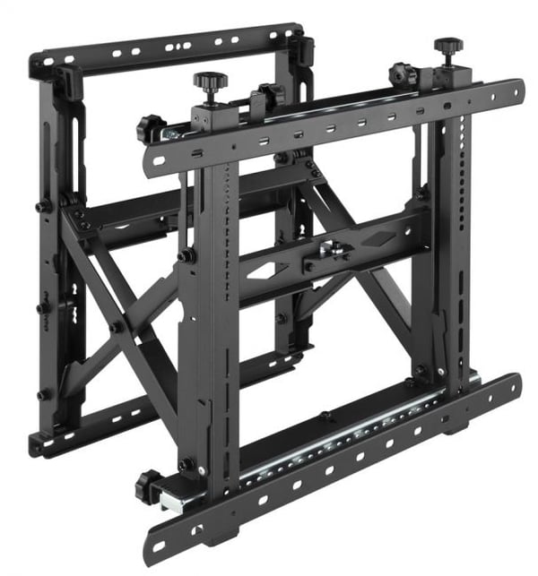 Equip 650352 monitorin kiinnike ja jalusta 177,8 cm (70") Seinä Musta