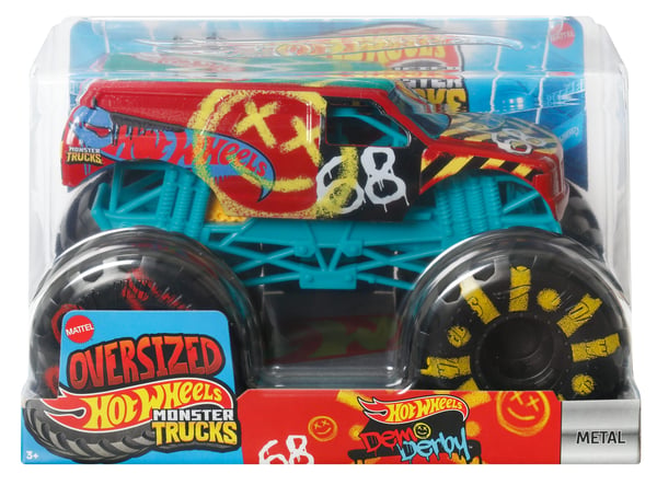 Hot Wheels Monster Trucks Oversized DEMO DERBY Vehicle