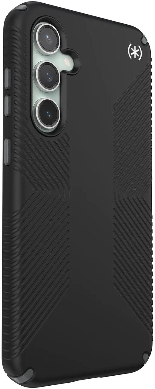 Speck Presidio2 Grip - Fodral till Samsung Galaxy S23 FE (Svart/Svart/Vit)
