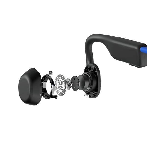 SHOKZ OpenMove Kuulokkeet Langaton Ear-hook Puhelut/Musiikki USB Type-C Bluetooth Sininen