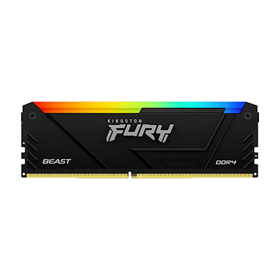 Kingston Technology FURY Beast RGB RAM-minnen 32 GB 1 x 32 GB DDR4 3200 MT/s 288-pin DIMM