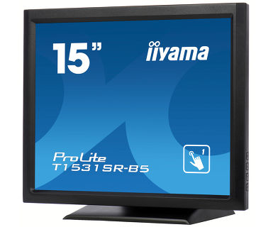 iiyama T1531SR-B5 POS-skärm 38,1 cm (15") 1024 x 768 pixlar XGA Pekskärm