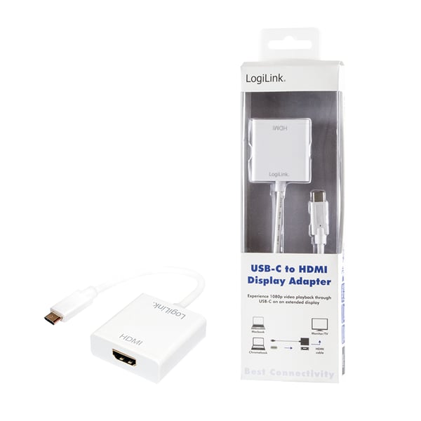 LogiLink UA0236A USB grafisk adapter Hvid