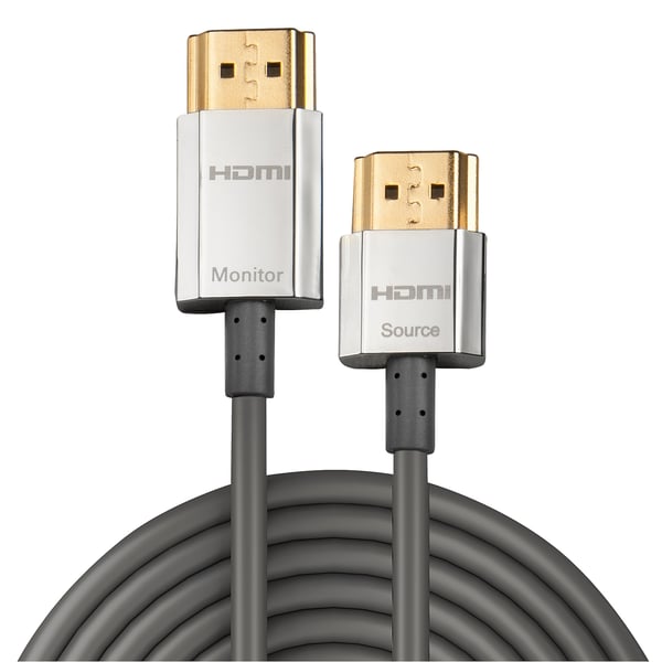Lindy 41676 HDMI-kaapeli 4,5 m HDMI-tyyppi A (vakio) Musta, Kulta, Hopea