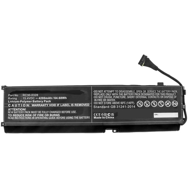 CoreParts MBXRZ-BA0010 laptop reservedel Batteri CoreParts MBXRZ-BA0010 laptop reservedel Batteri