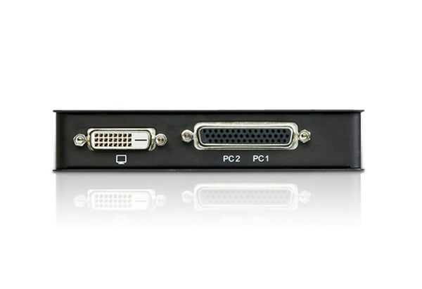 ATEN CS72D KVM-switchar Svart