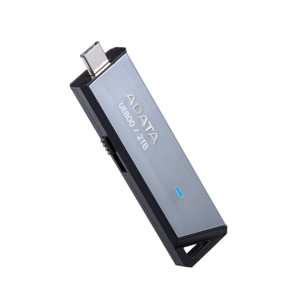 ADATA AELI-UE800-2T-CSG USB-nøgle 2 TB USB Type-C 3.2 Gen 2 (3.1 Gen 2) Sølv