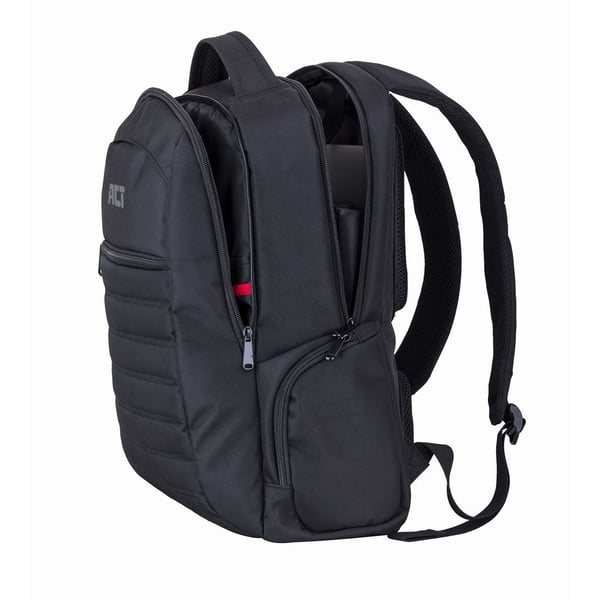 ACT AC8535 taske og etui til laptop 43,9 cm (17.3") Rygsæk Sort
