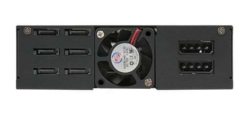 Chieftec CMR-625 drive bay-paneler Svart