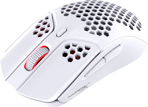 HyperX Pulsefire Haste – trådlös spelmus (vit)