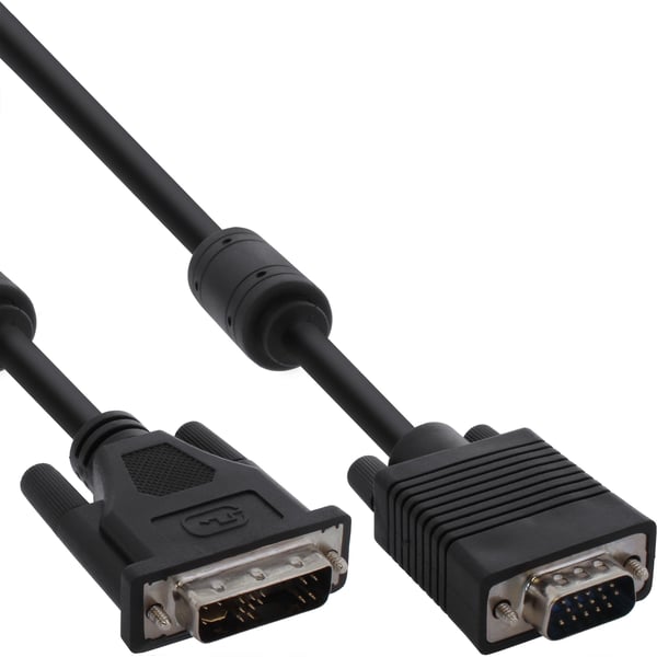 InLine D-Sub - DVI-A M-M 2m D-sub (DB-25) Sort