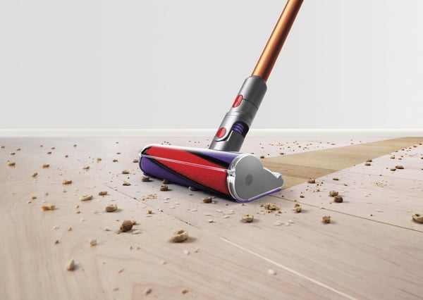 Dyson Cyclone V10 Absolute Skaftdammsugare, 2-i-1 Batteri Torr Utan påse Koppar, Nickel
