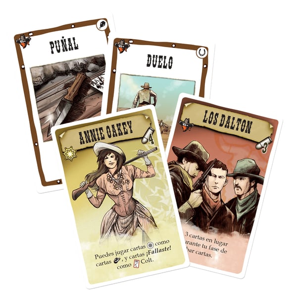 Asmodee EEDVBU01 brætspil Bang! El Duelo 30 min. Kortspil Rollespil