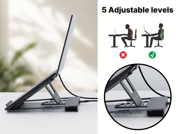 Sandberg 136-83 laptop stativ Grå