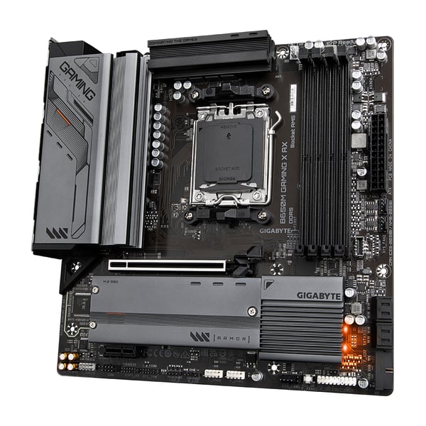 GIGABYTE B650M GAMING X AX emolevy AMD B650 Pistoke AM5 mikro ATX