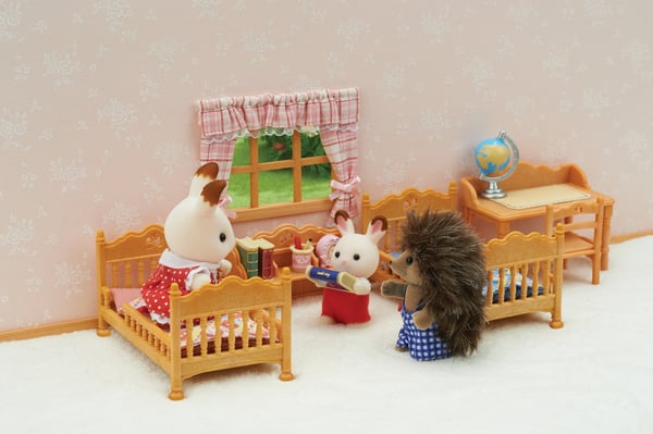 Sylvanian Families Barnkammare med våningssäng