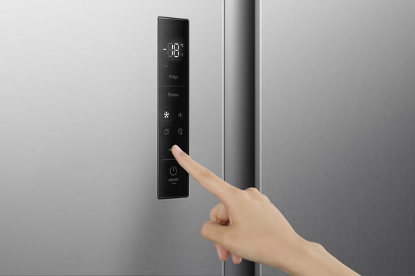 Gorenje NRS917E41XWD Kombinerad kyl/frys side-by-side Fristående 541 l Grå