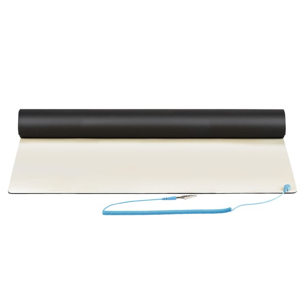 StarTech.com LG-ANTI-STATIC-MAT antistatisk måtte Beige Polyvinylchlorid (PVC) 1 stk