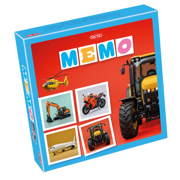 Tactic Transport Memo Kortspil Matching
