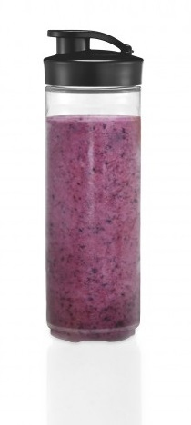 WMF KULT X Mix & Go Fysisk träning 600 ml Plast Svart, Transparent