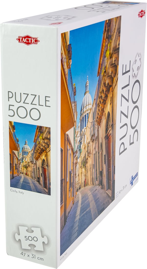 Tactic Lovers Sicily Italy Puslespil 500 stk By