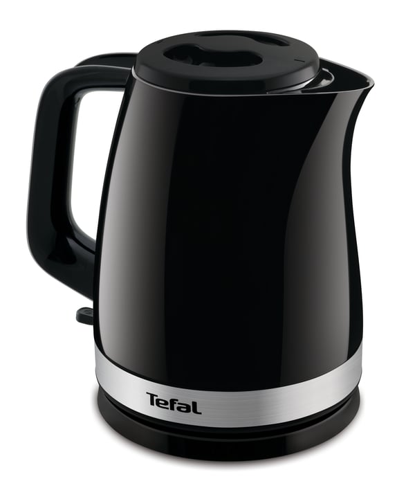 Tefal KO150F vedenkeitin 1,5 L 2400 W Musta, Ruostumaton teräs