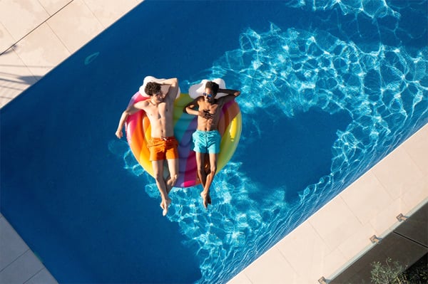 Bestway 43722 pool- och badmadrass Multifärg Monokromatiskt PVC