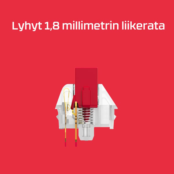 HyperX -taktiiliset kytkimet