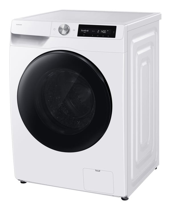 Samsung WD10HG6U94BEU3 vaskemaskine - tørretumbler Fritstående Front-læsning Hvid