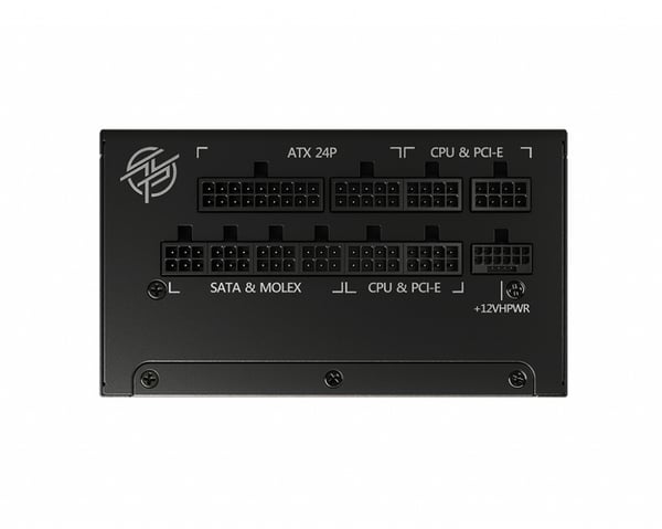 MSI MPG A850G PCIE5 strömförsörjningsenheter 850 W 24-pin ATX ATX Svart