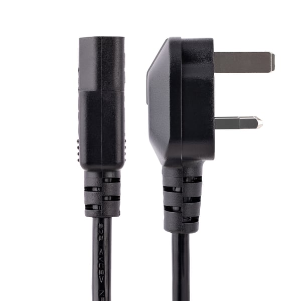 StarTech.com PXT101UK3M strömkablar Svart 3 m C13 coupler BS 1363