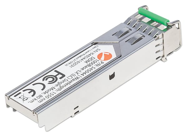Intellinet 545044 transceiver-moduler för nätverk Fiberoptik 1000 Mbit/s SFP 1550 nm