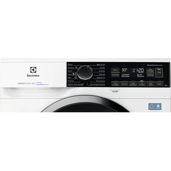 Electrolux EW6S22XA6 vaskemaskine Front-læsning 6 kg 1200 rpm Hvid