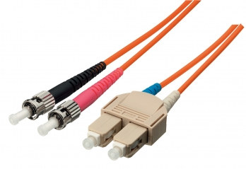 Equip 252335 InfiniBand- ja kuituoptiikkakaapeli 5 m SC ST Keltainen