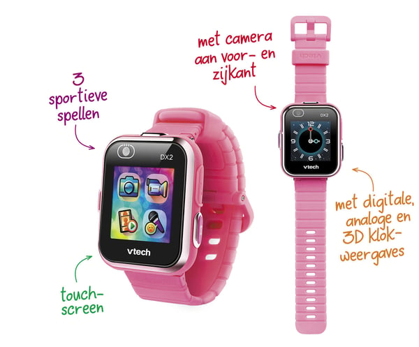 VTech Kidizoom SmartWatch DX2 roze