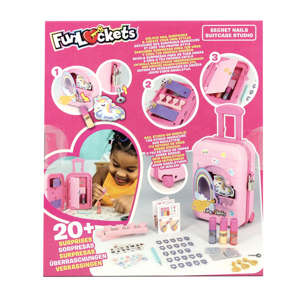 KD Kids FunLockets - Secret Nails Suitcase Studio