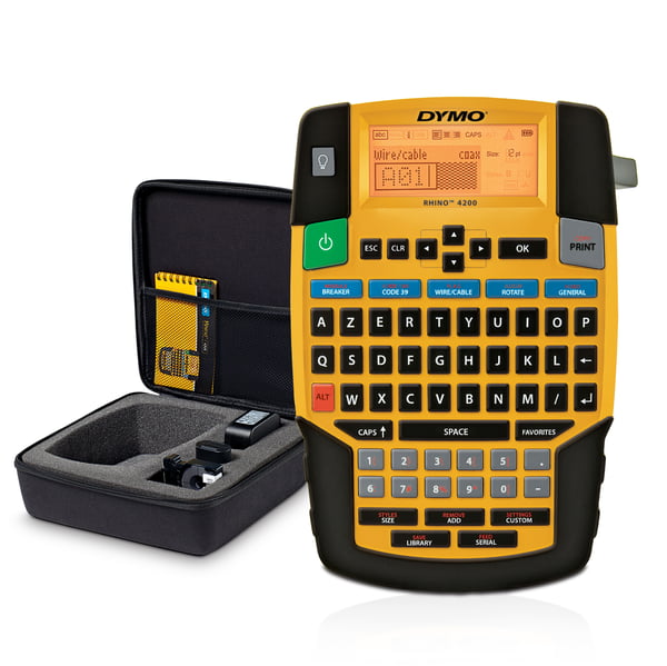 DYMO RHINO 4200 Kit etikettitulostin Lämpösiirto AZERTY