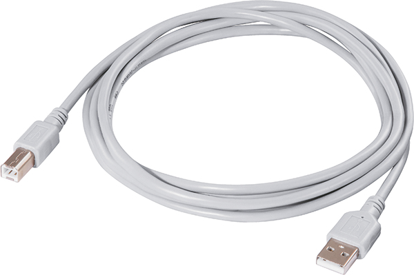 Hama 00034694 USB-kablar 1,5 m USB A USB B Grå