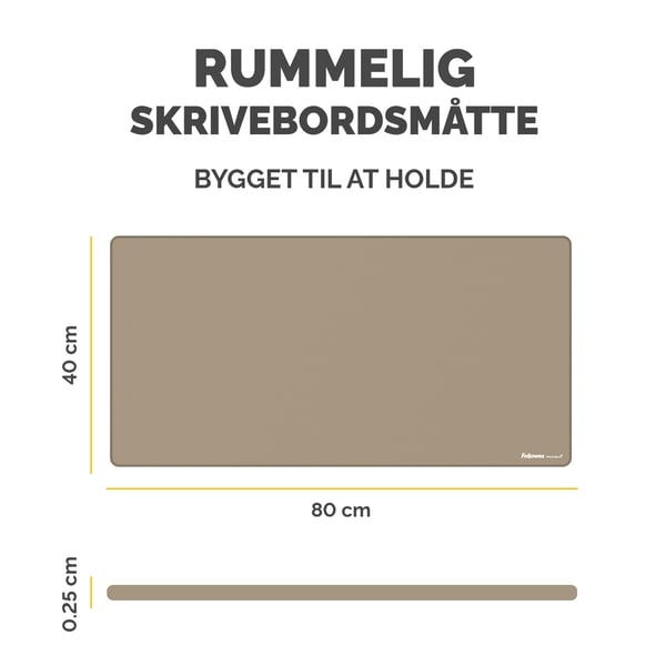 Fellowes Breyta skriveunderlag Sand