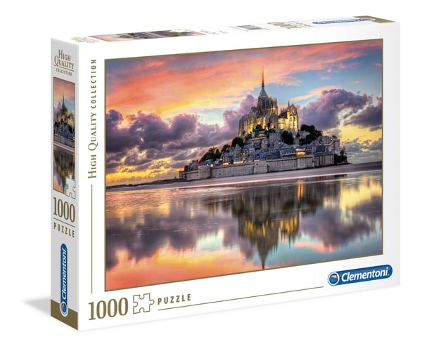 Clementoni 39367 puslespil 1000 stk Bygninger