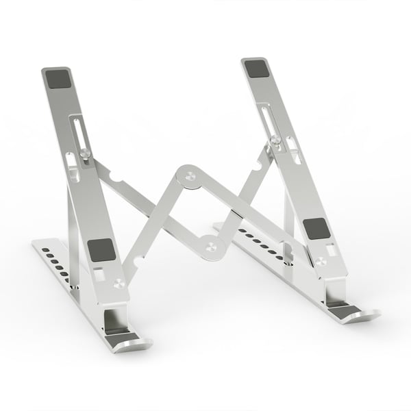 AISENS LPS3M-177 Ställ för bärbara datorer Ställ förl bärbar dator och surfplatta Silver 38,1 cm (15")