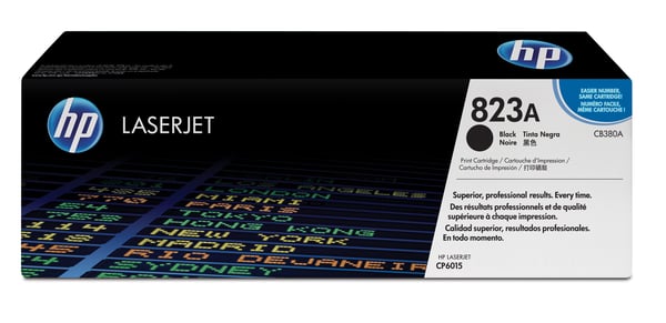 HP 823A svart LaserJet-tonerkassett, original HP 823A svart LaserJet-tonerkassett, original