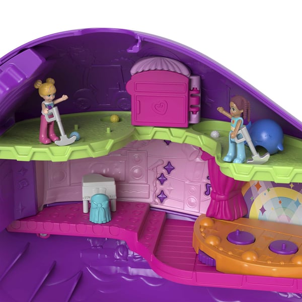 Polly Pocket SPARKLE COVE ADVENTURE NARWHAL ADVENTURER Boat