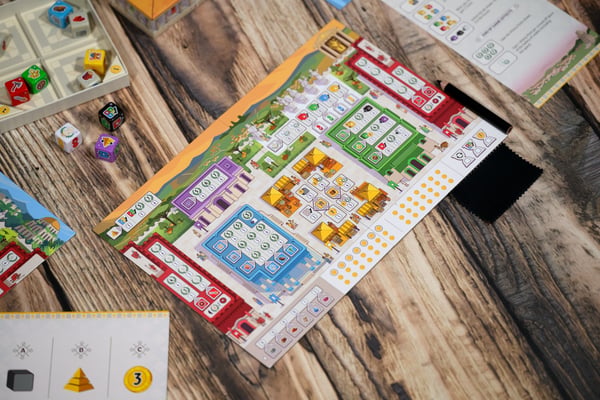 Asmodee 7 Wonders Dice 7 Wonders Dice Brætspil Strategi