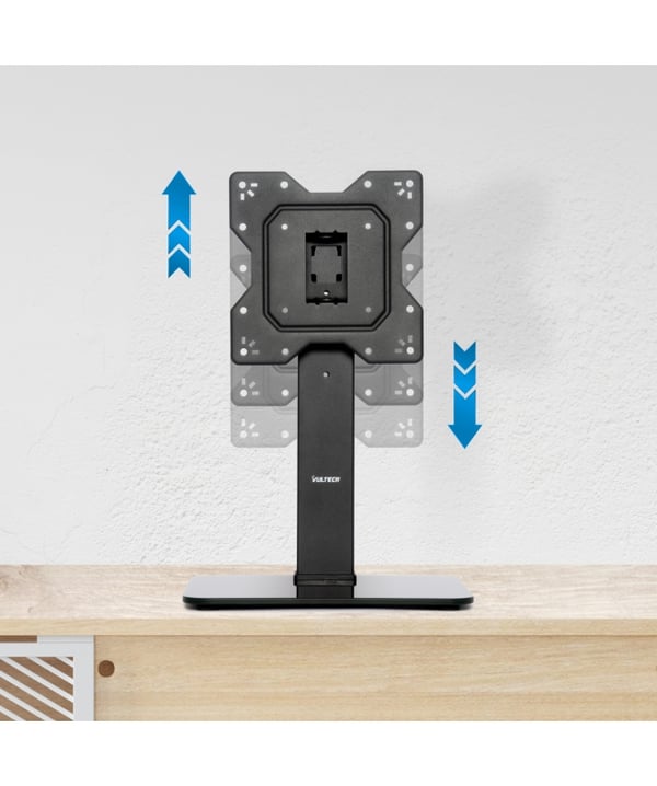 Vultech BTV-TB2343LITE skærmbeslag og -stativer 109,2 cm (43") Skrivebord Sort